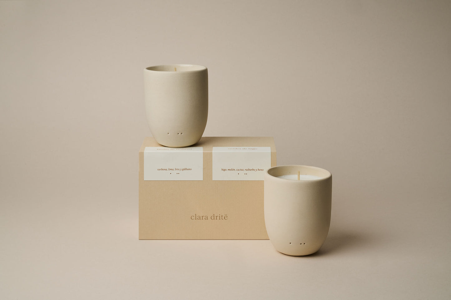 Set de Dos Velas - Elemental