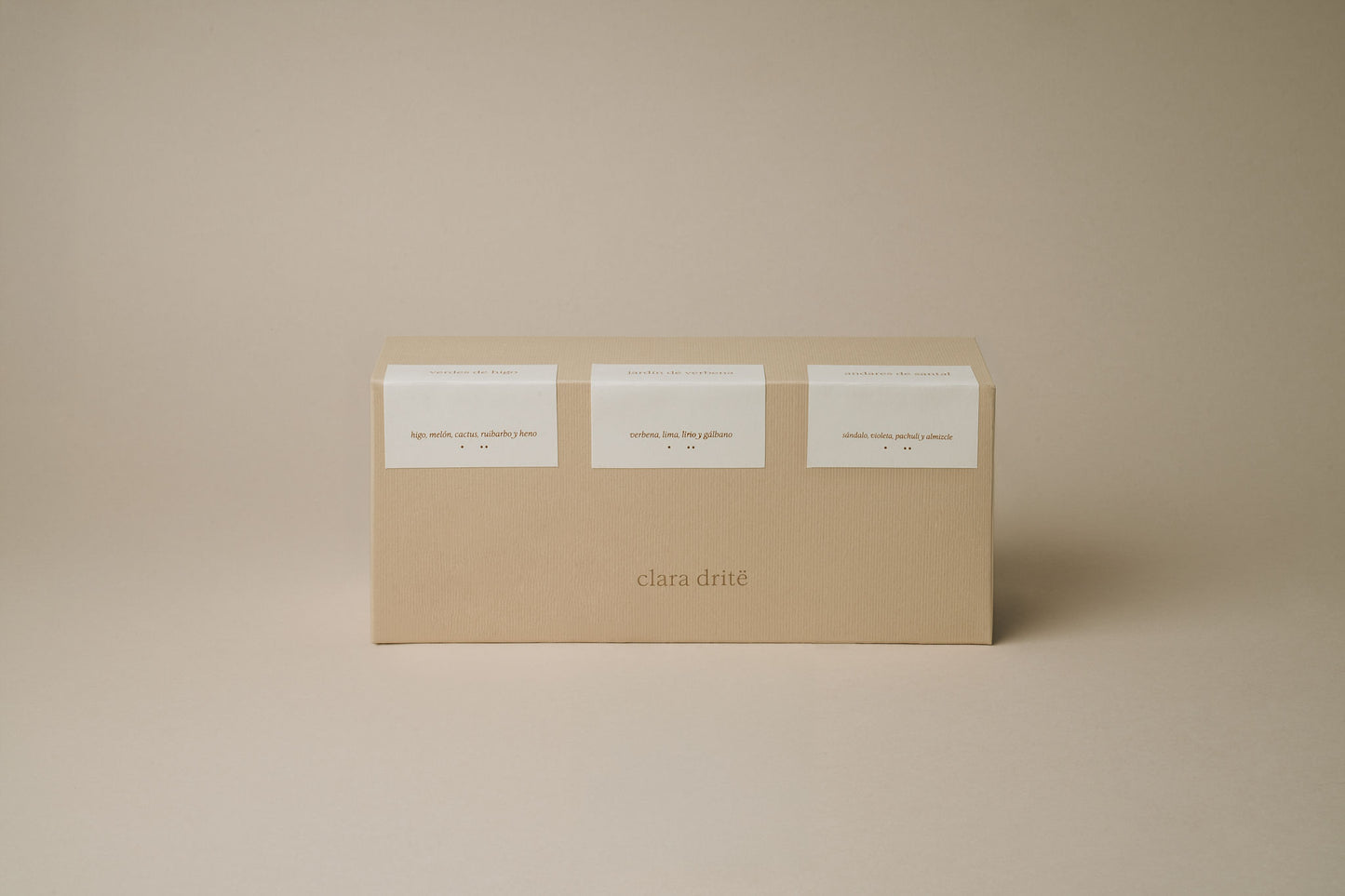 Set de Tres Velas - Elemental